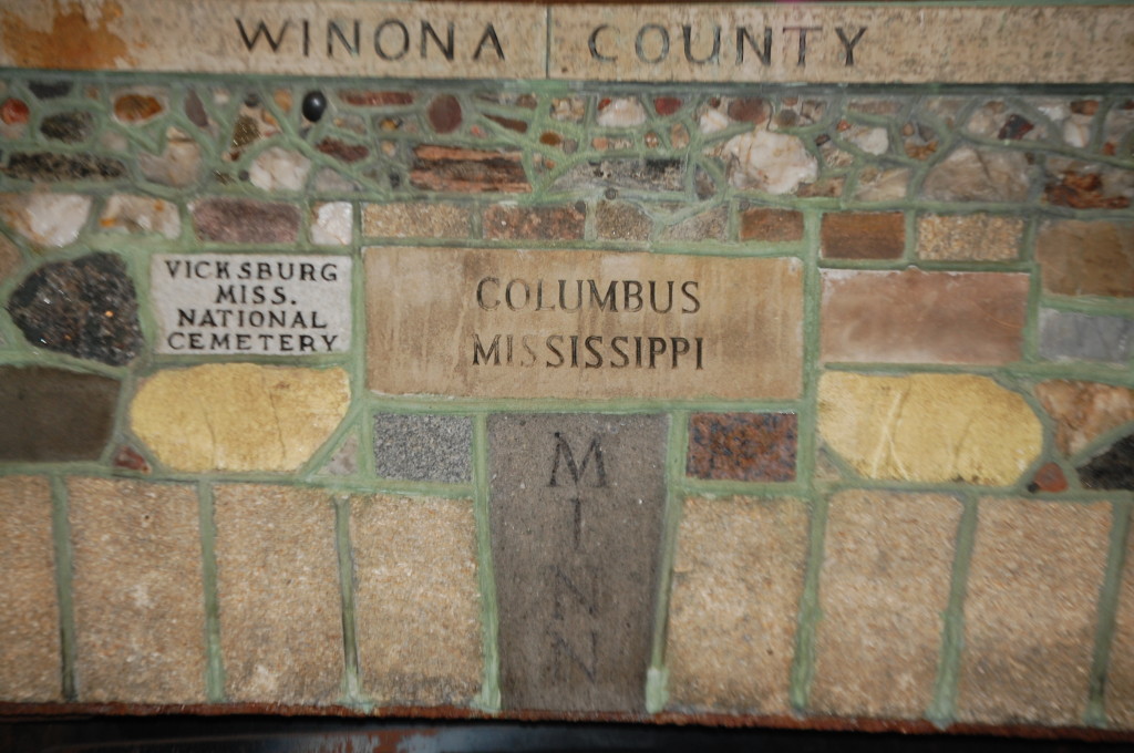 Fireplace of States in Bemidji, MN