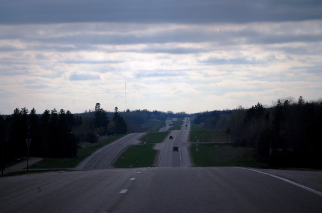 US Route 2 east of McIntosh, MN