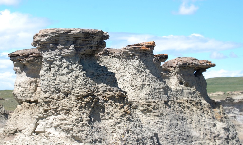 Rock City near Valier, Montana