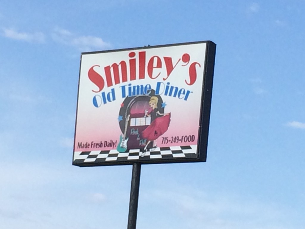 Smiley's Old Time Diner in Hancock, Wisconsin