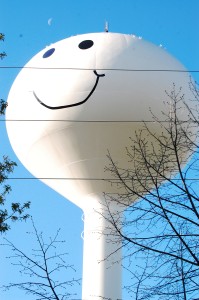 Grand Forks Smiley Water Tower
