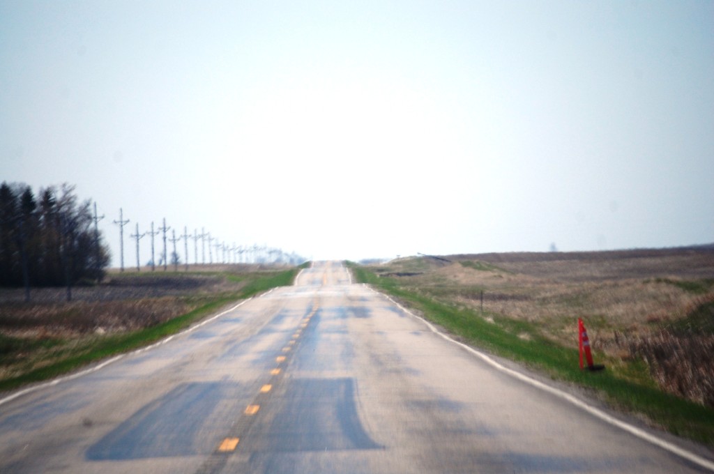 South on ND Hwy 20 south of Munich, ND