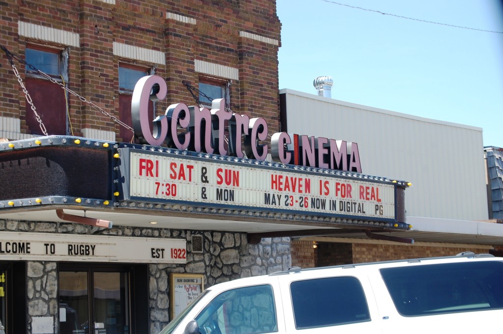 Centre Cinema in Rugby, ND