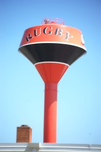 Unique Water Tower in Rugby, ND