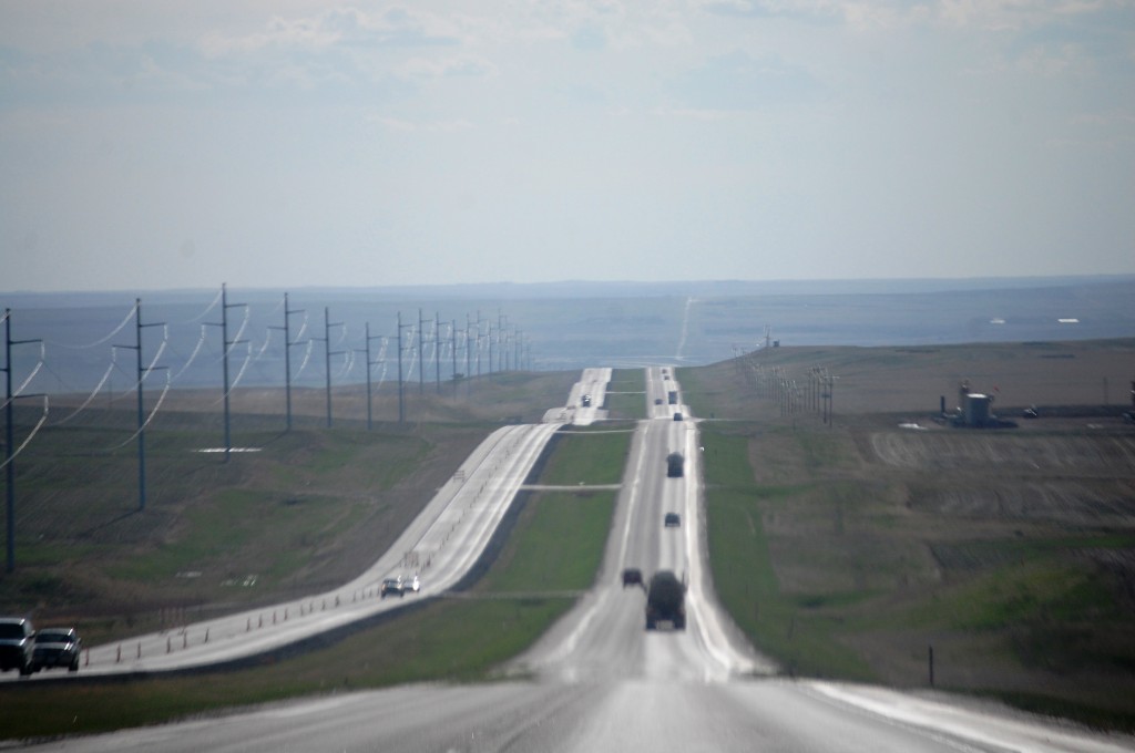 Heading west to Williston, ND on US Hwy 2