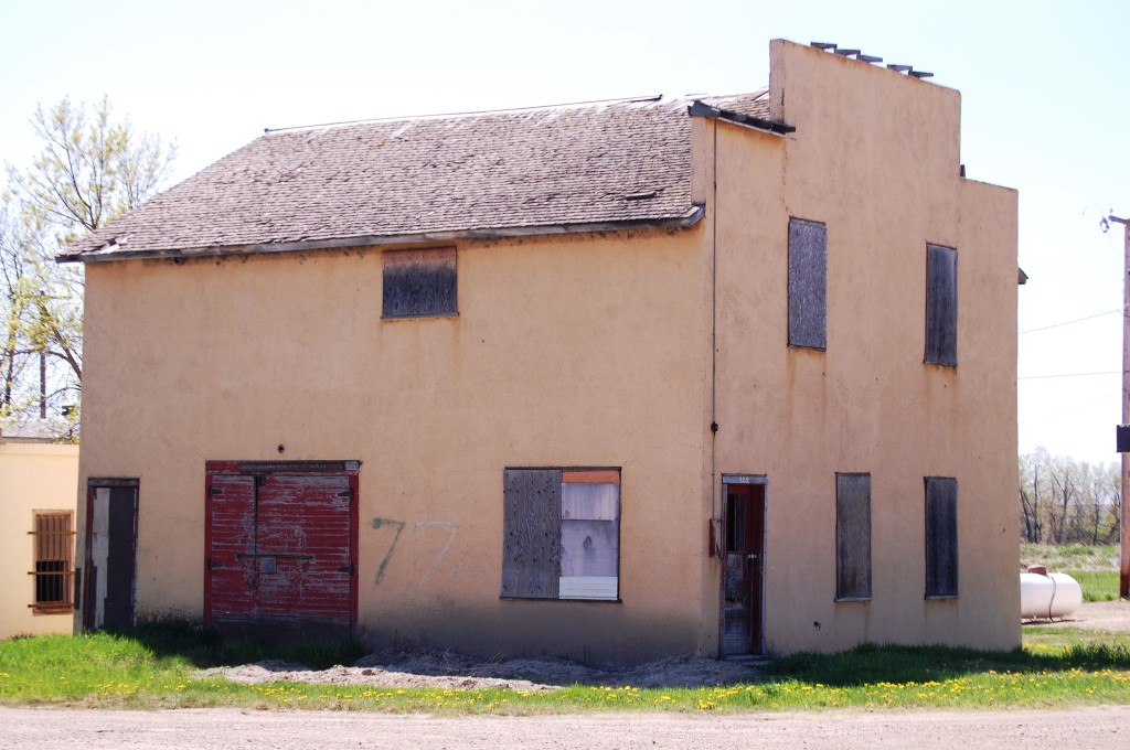 Old building in Dodson, MT
