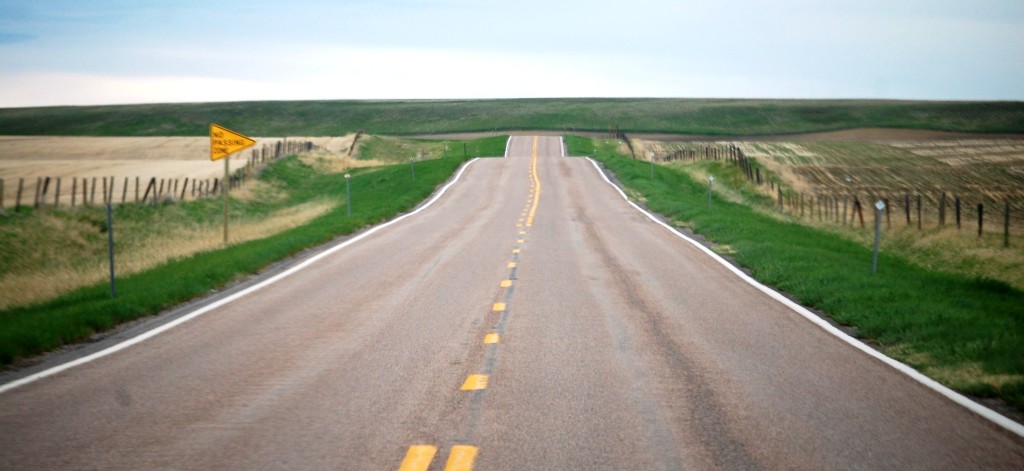 US 89 heading north from Pendroy, Montana