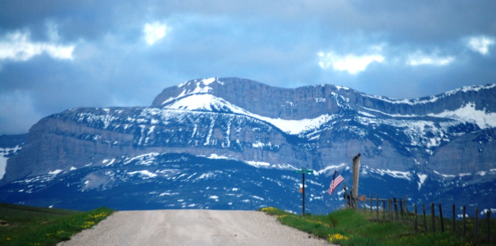 Dupuyer Creek Road is a gravel road west out of Dupuyer heading straight to the mountains