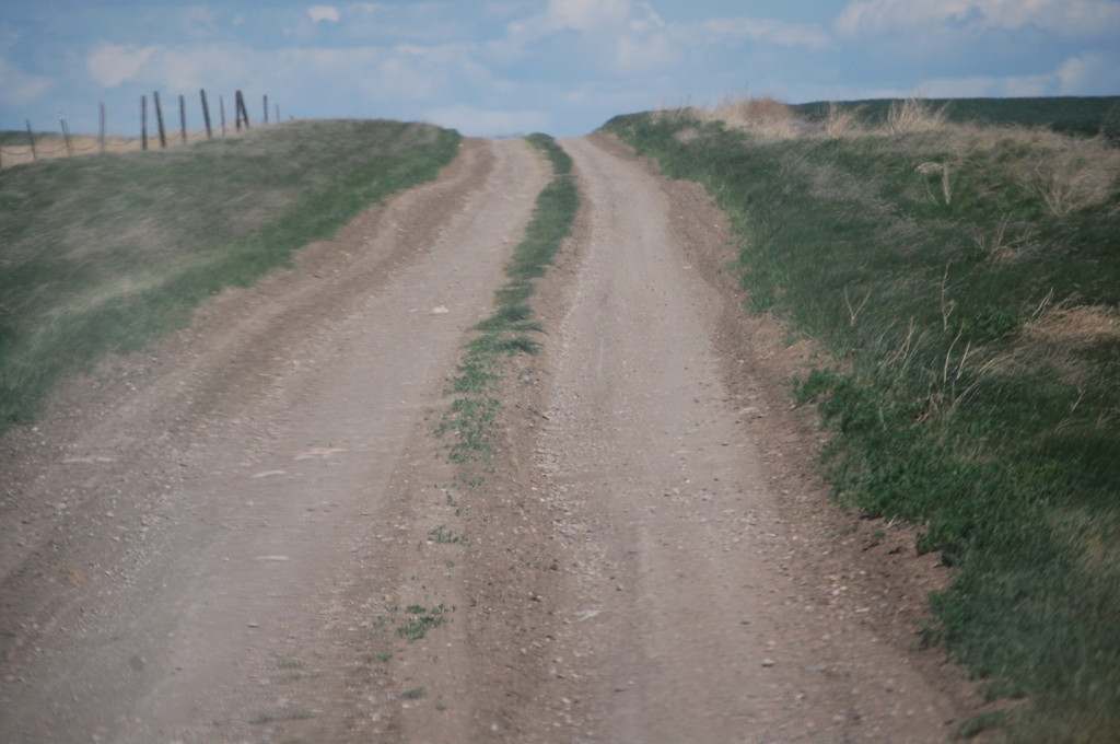 A portion of the road to Rock City