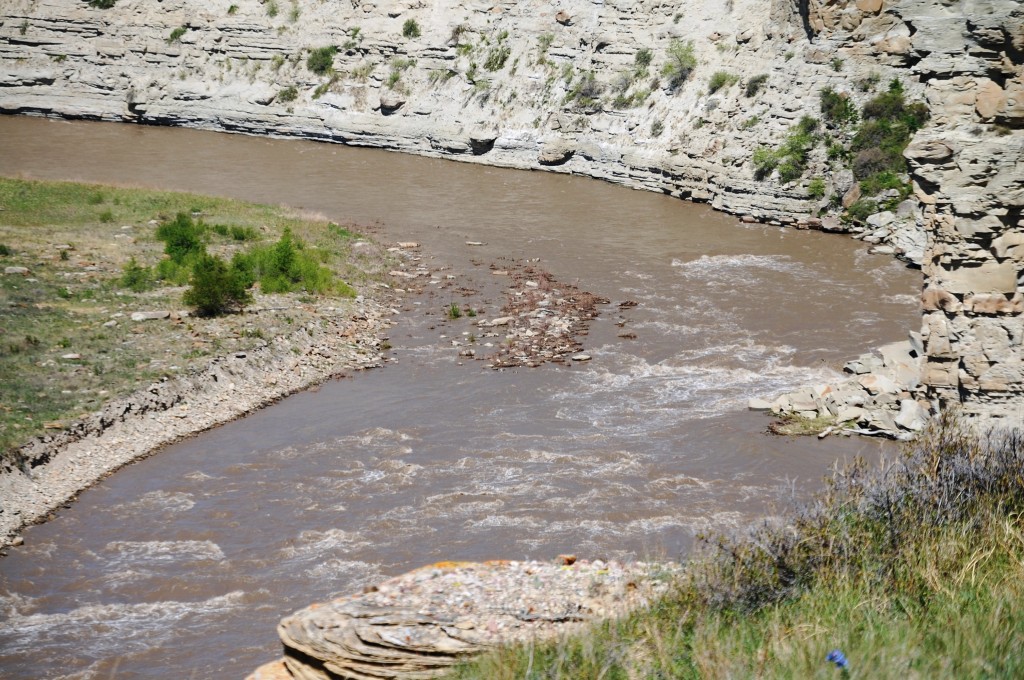 Two Medicine River north of Valier, Montana