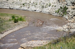 Two Medicine River north of Valier, Montana