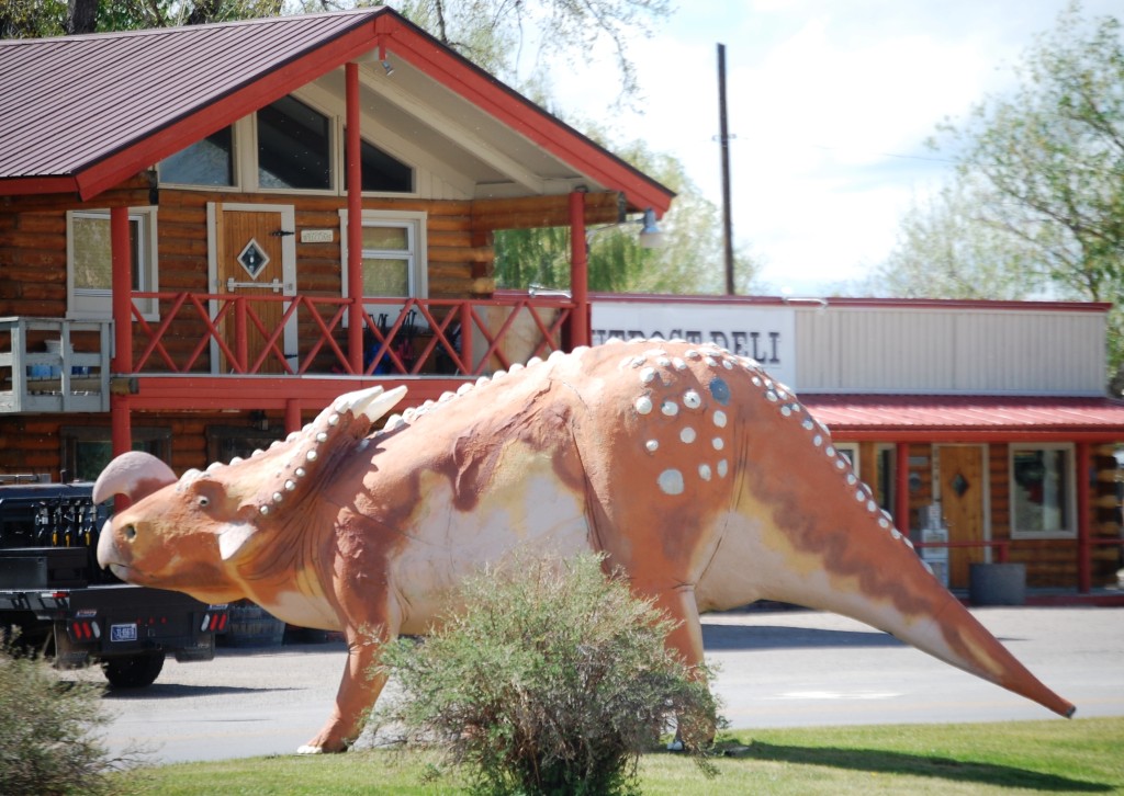 Another dinosaur at the Old trail Museum