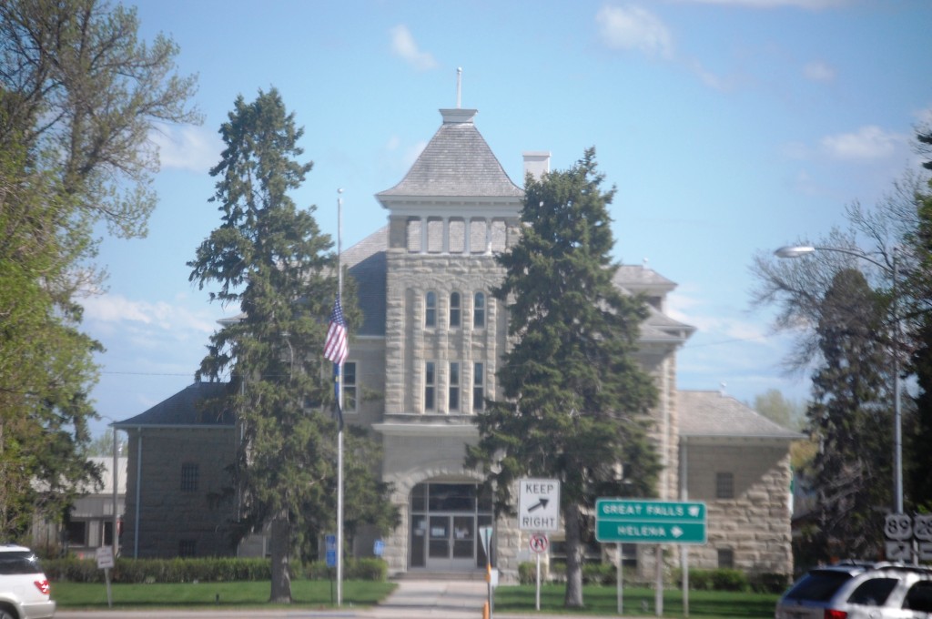 Teton County Courthouse, completed in 1906 and designed by Joseph B. Gibson and George H. Shanley