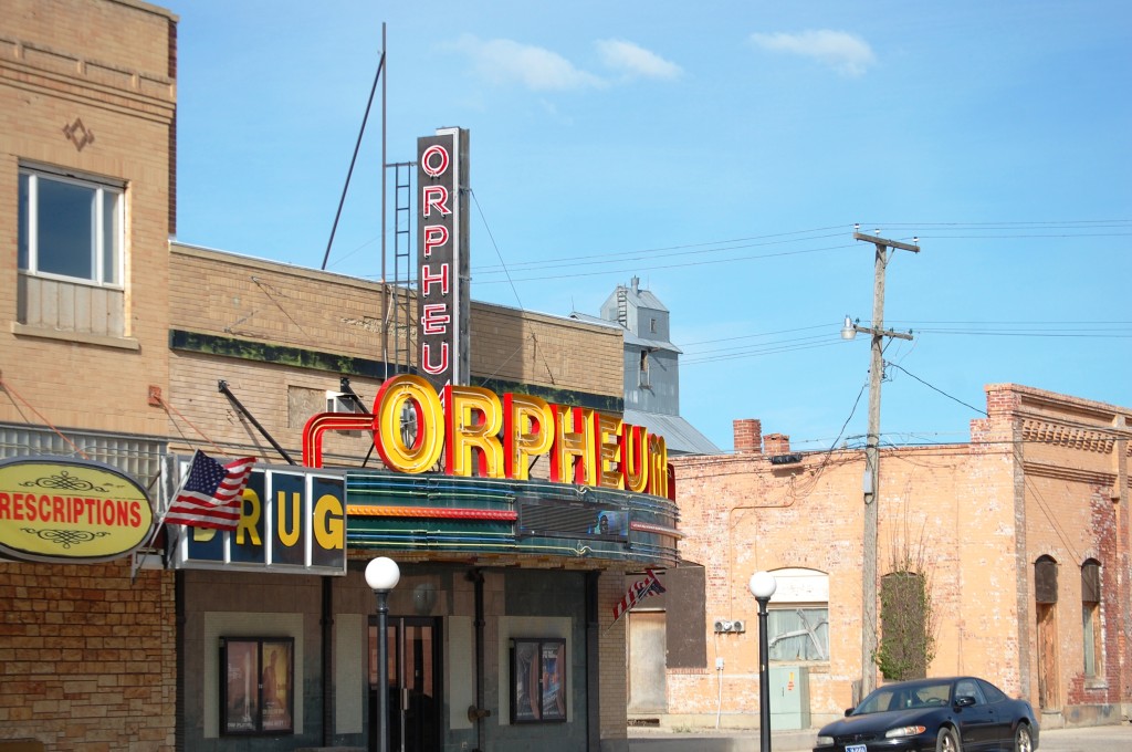 Orpheum Theater in Conrad, Montana