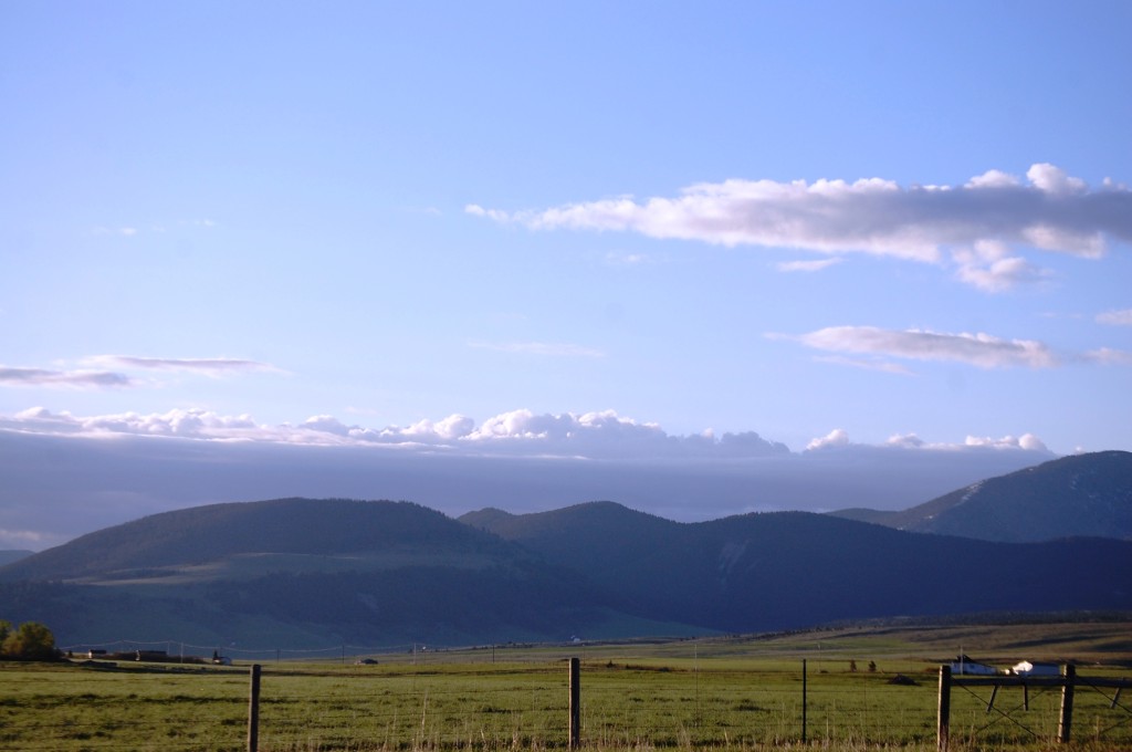 Beautiful views abound on US 89 through Montana (and Big Sky views abound too)