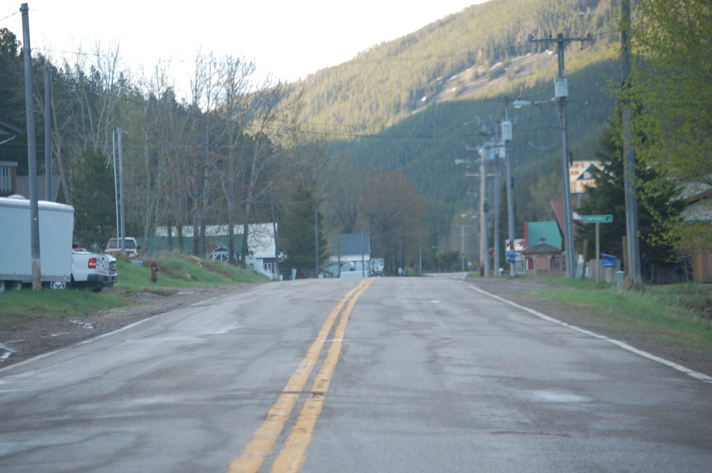 US 89 runs through Neihart, Montana
