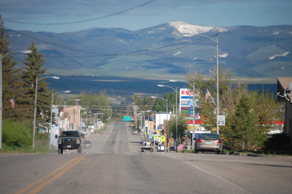 US 89 in White Sulphur Springs, Montana