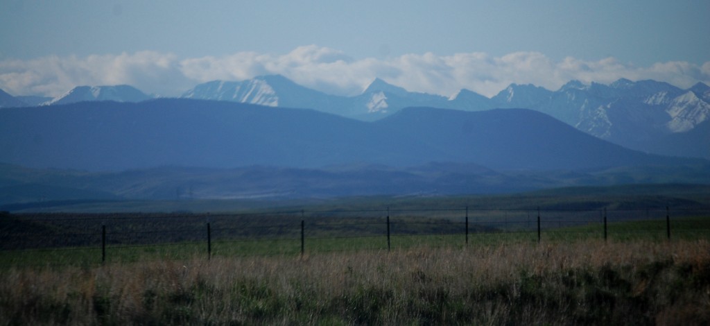 The Crazies as seen from US 89 near the Smith River Valley in Montana