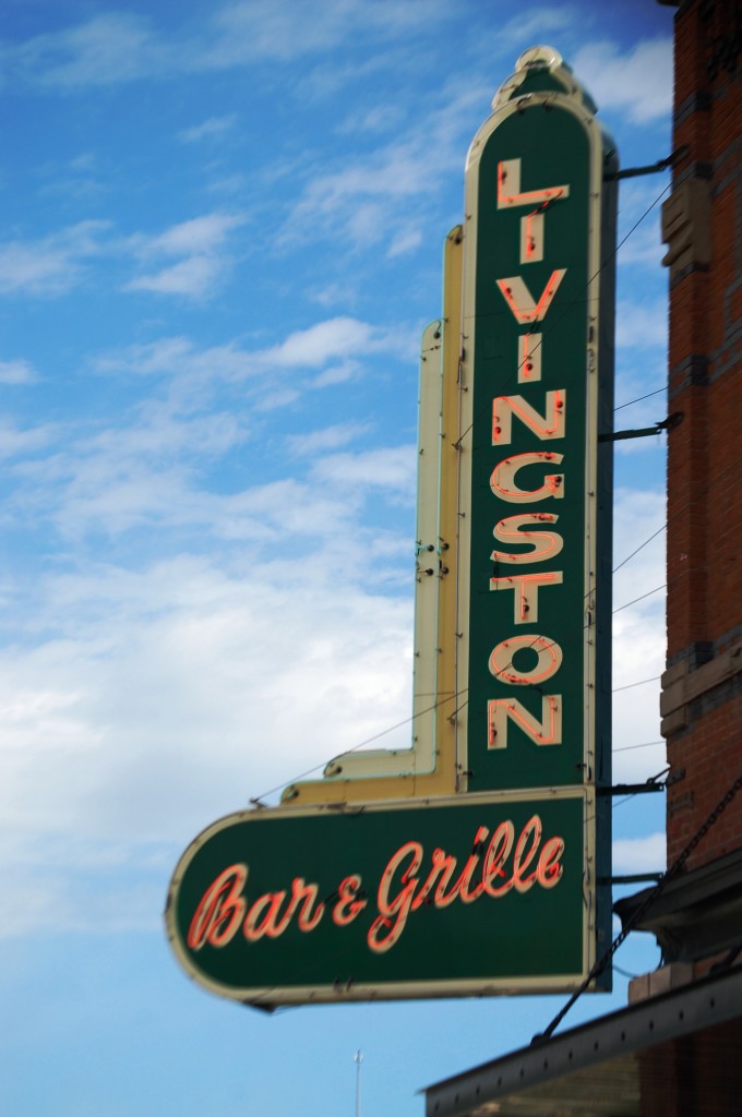 Livingston Bar & Grille Neon in Livingston, MT