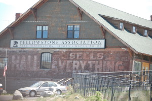 Old ghost sign in Gardiner where they claim to sell everything
