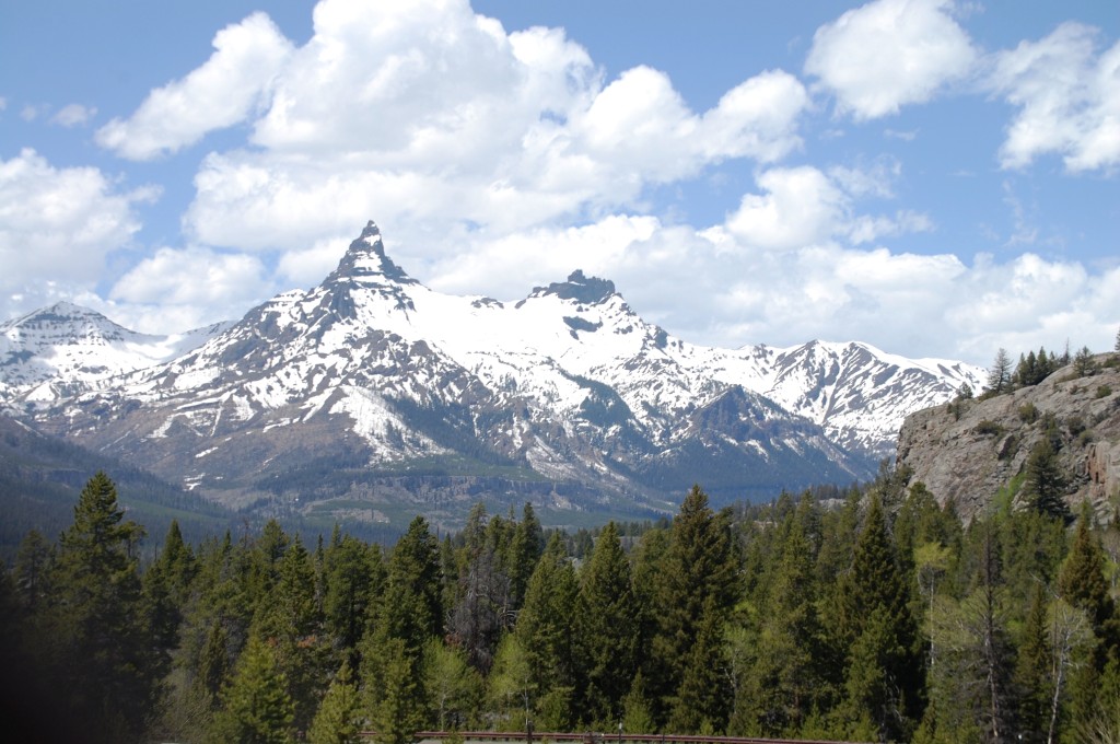 View of the Beartooths from the highway was awesome