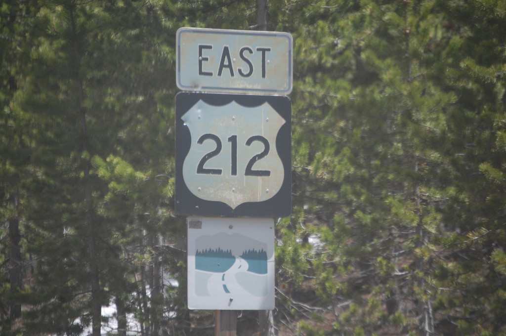 US 212 East on Beartooth Highway