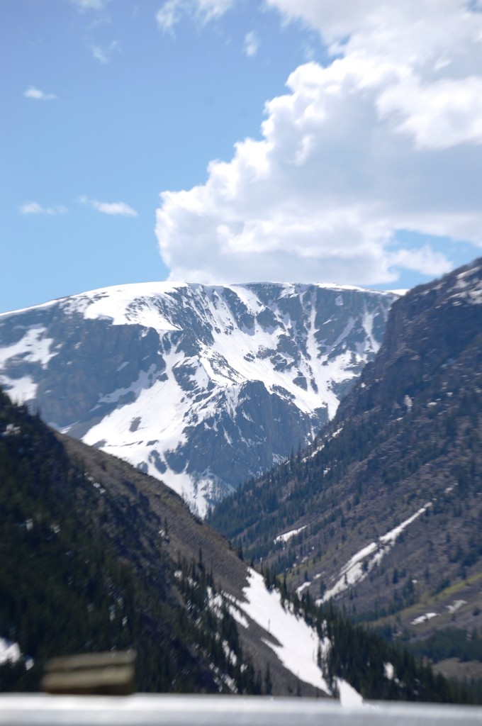 Mountains and valleys in southern Montana