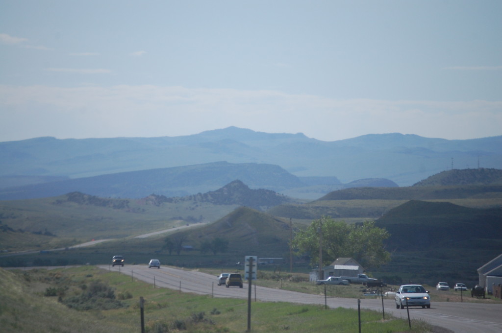 Beautiful vista north of Thermopolis, WY on WY 120