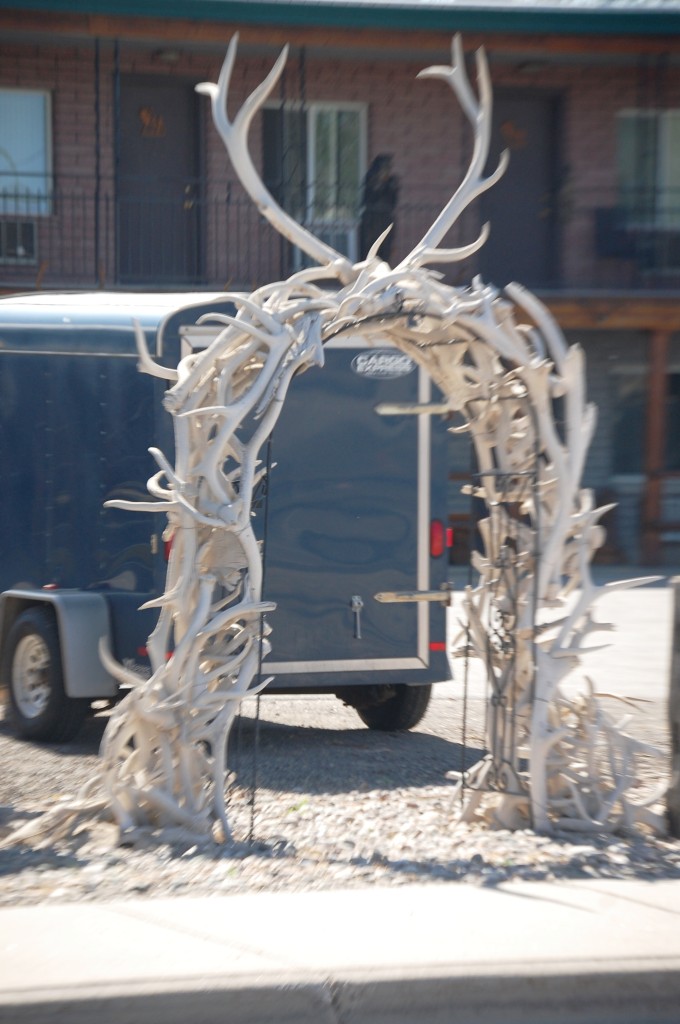 Antler Arch in Thermopolis
