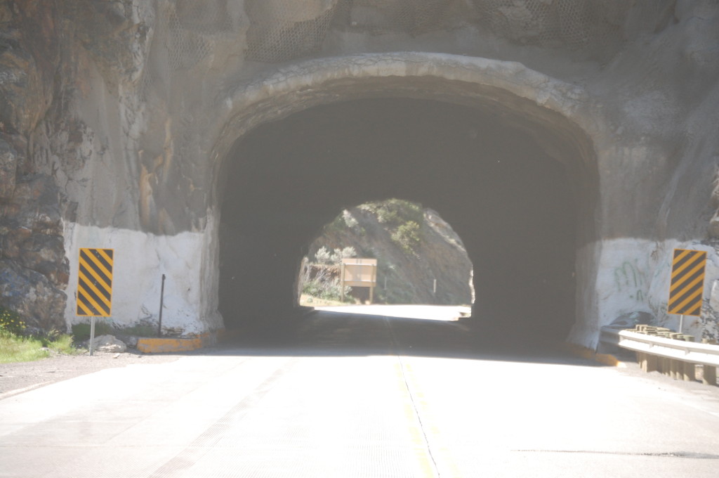 Tunnel #3 on US 20 through the Wind River Canyon