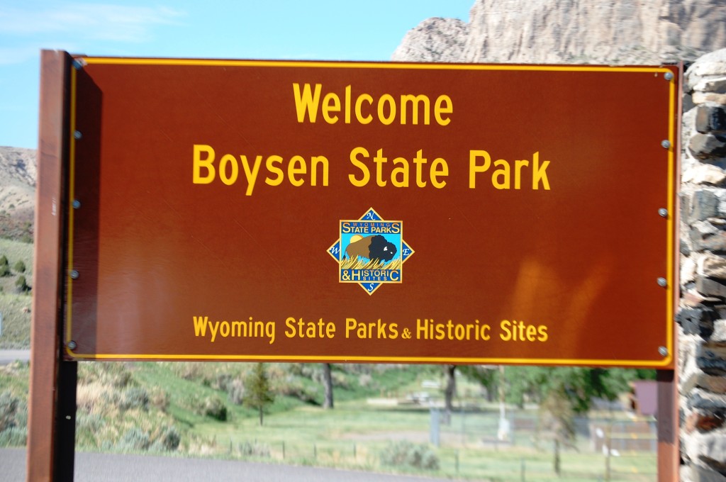 Welcome to Boysen State Park in the midst of the Wind River Canyon