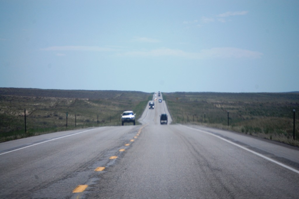 US Route 20 in Wyoming