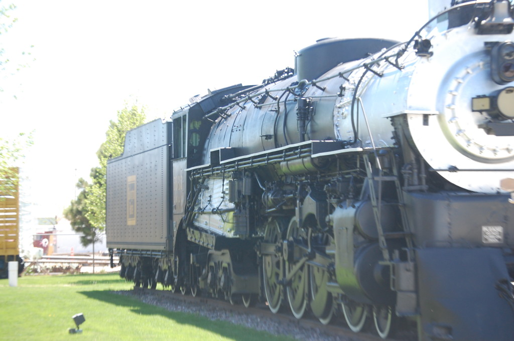 Old Train Engine on display at the Douglas Visitor's Center