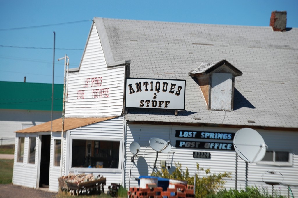 Another view of the Lost Springs store and post office