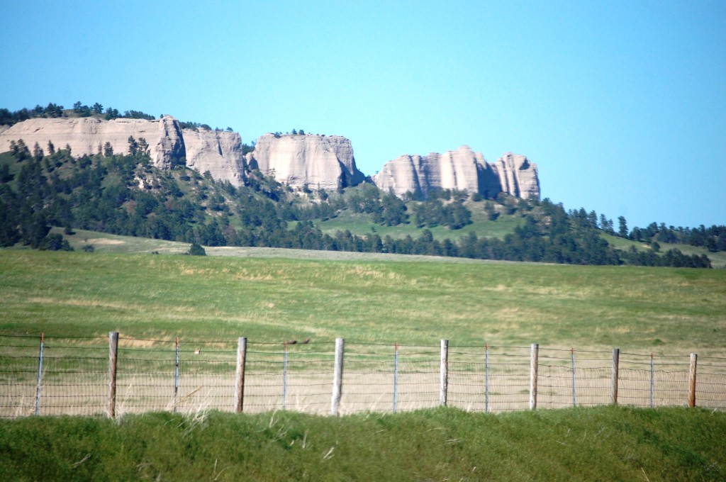 Buttes of Fort Robinson State Park near Crawford, Nebraska