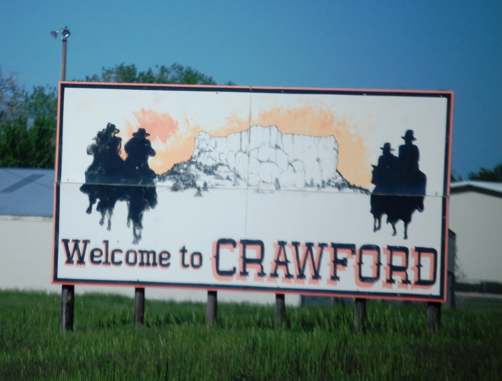 Welcome to Crawford, Nebraska