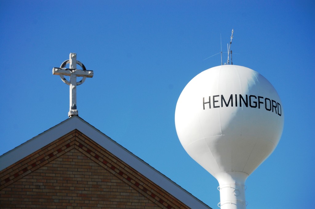 Hemingford water tower