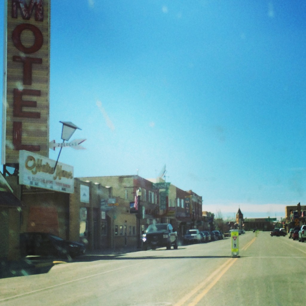Main Street of Shelby, Montana