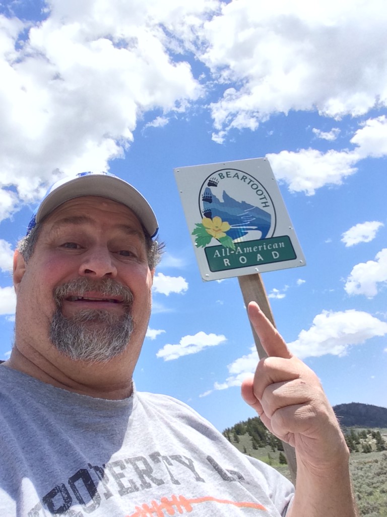 At the Beartooth Highway in May