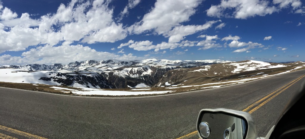Panoramic Scene of Beartooth's at 11,000 feet