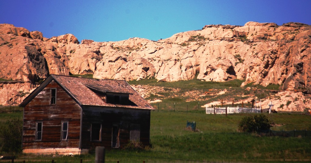 A scene from Van Tassell, WY