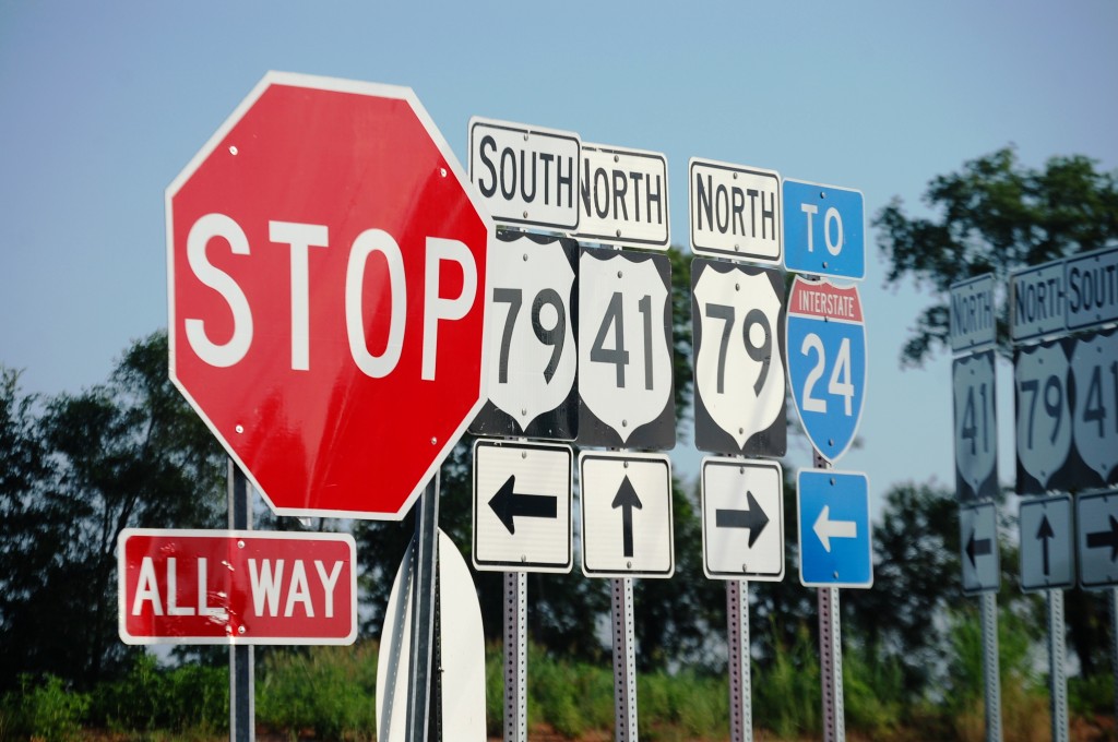 Heading South on US 79