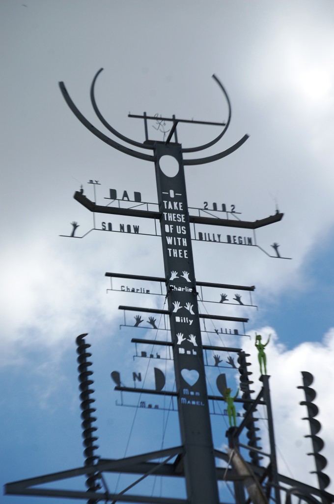 A kind of Totem pole at the Mindfield