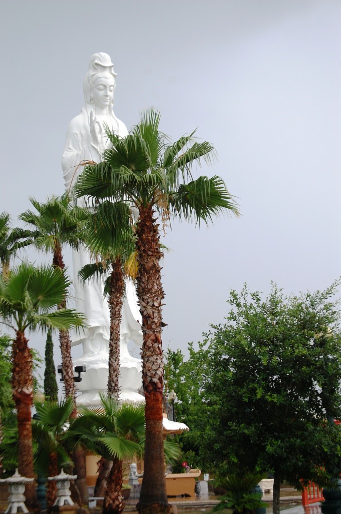 Quan Am statue in Sugar Land, TX