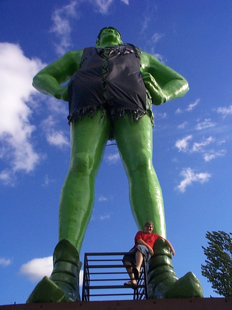 Jolly Green Giant in Black Earth, MN
