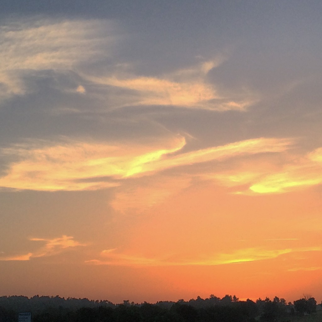 Watercolor Skies near Leitchfield, KY