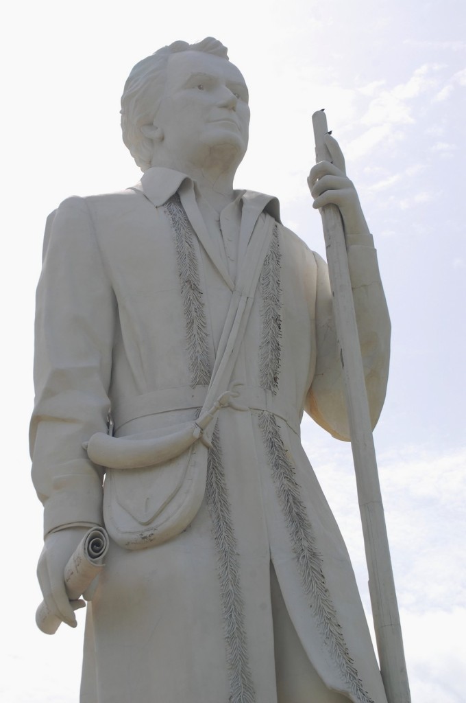 Stephen F. Austin Statue near Angleton, Texas