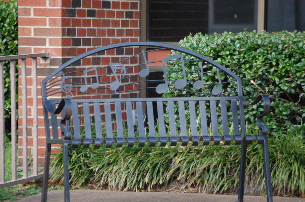 Musical Benches around Clarksdale, MS