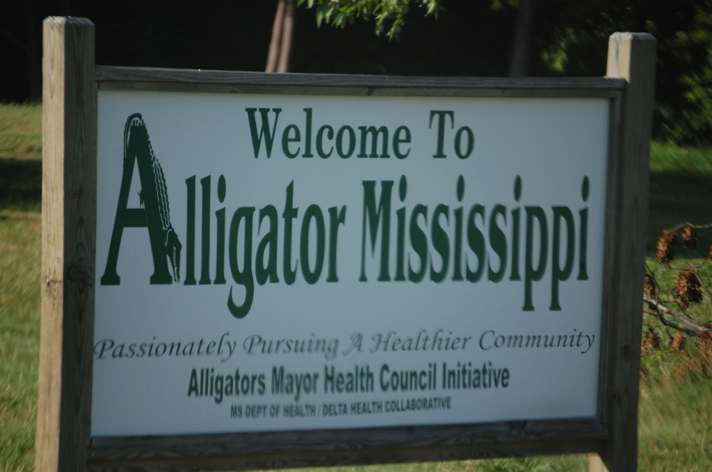 Welcome to Alligator, MS