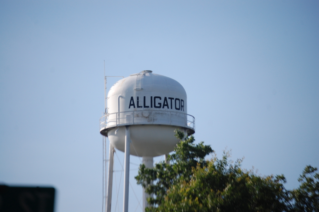 Alligator Water Tower, Alligator, MS